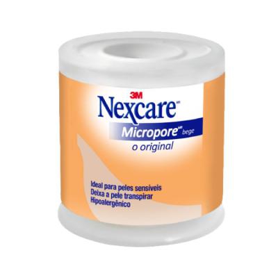 Fita Micropore Nexcare Bege 50 mm x 4,5 m
